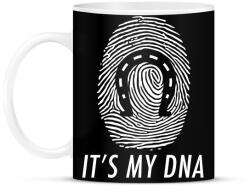 printfashion It's my DNA - Bögre - Fekete (2747537)