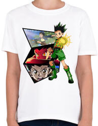 printfashion Gon Freecss - Gyerek póló - Fehér (7209662)