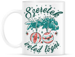 printfashion Szeretek veled lógni - Bögre - Fehér (10771847)