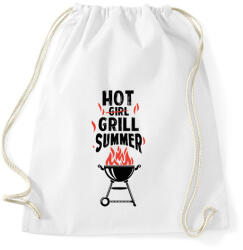printfashion Hot grill summer - Sportzsák, Tornazsák - Fehér (13689230)