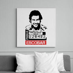 printfashion Escobar - Vászonkép - Fehér (12586647)