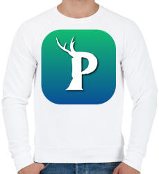 printfashion P - Palworld - Férfi pulóver - Fehér (15593760)