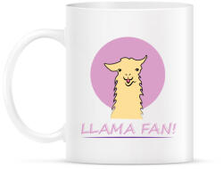 printfashion llama_purple - Bögre - Fehér (1132445)