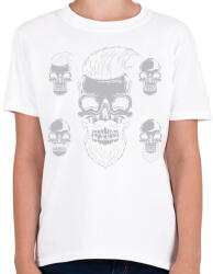 printfashion Borbély 01 - Gyerek póló - Fehér (4945975)