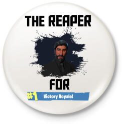 printfashion The Reaper - Kitűző, hűtőmágnes - Fehér (3077567)