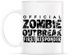 printfashion Zombi apokalipszis - Bögre - Fehér (790064)