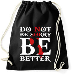 printfashion Kratos idézet - Sportzsák, Tornazsák - Fekete (11344561)