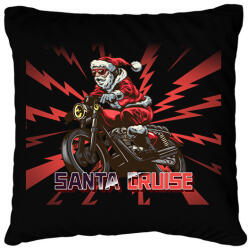 printfashion SANTA CRUISE - Párnahuzat, Díszpárnahuzat - Fekete (10829263)