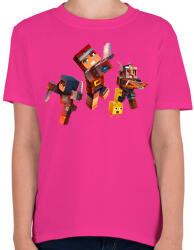 printfashion Minecraft Dungeons Karakterek - Gyerek póló - Helikónia (2584551)