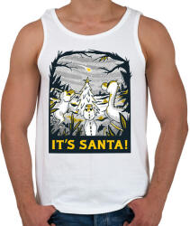 printfashion Karácsonyi dínók - Férfi atléta - Fehér (5638464)