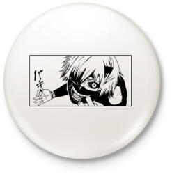 printfashion TG - Character - Kitűző, hűtőmágnes - Fehér (5133459)