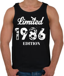 printfashion 1986 - Férfi atléta - Fekete (4555773)