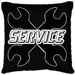 printfashion Service - Párnahuzat, Díszpárnahuzat - Fekete (7039326)