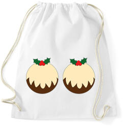 printfashion Karácsonyi süti - Sportzsák, Tornazsák - Fehér (9562888)