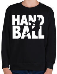 printfashion Handball - Kézilabda - Gyerek pulóver - Fekete (7158607)