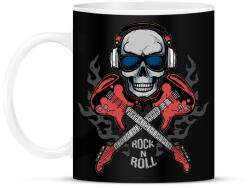 printfashion rock n' roll - Bögre - Fekete (15191673)