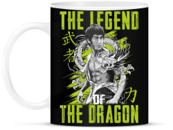 printfashion A sárkány legendája - Bögre - Fekete (5535844)
