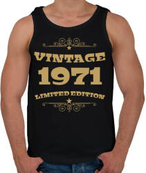 printfashion 1971 - Férfi atléta - Fekete (4091059)