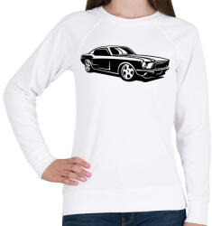 printfashion Mustang - Női pulóver - Fehér (1699209)