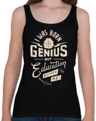 printfashion Genius - Női atléta - Fekete (382374)