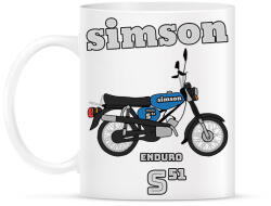 printfashion Simson - Bögre - Fehér (2935262)