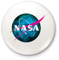 printfashion NASA NEBULA - Kitűző, hűtőmágnes - Fehér (3077357)