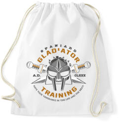 printfashion Gladiator Training - Sportzsák, Tornazsák - Fehér (955837)
