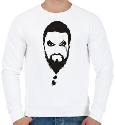 printfashion Khal Drogo arca 2. - Férfi pulóver - Fehér (2390643)