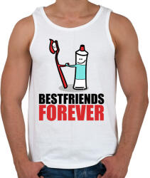 printfashion BFF - Férfi atléta - Fehér (1988104)