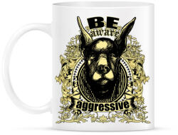 printfashion Agresszív - Bögre - Fehér (787361)