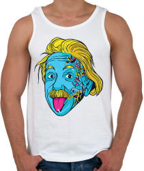 printfashion Einstein - Férfi atléta - Fehér (6246250)