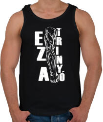 printfashion Ez a trinyó - Férfi atléta - Fekete (16523057)