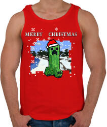 printfashion karácsonyi creeper - Férfi atléta - Piros (15046604)