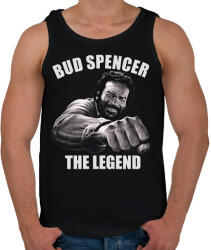 printfashion Bud Spencer - Férfi atléta - Fekete (5736013)