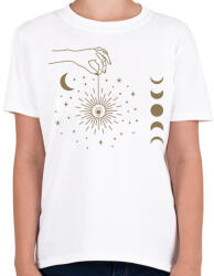 printfashion Game with the Sun - Gyerek póló - Fehér (6277170)