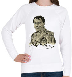 printfashion Napoleon Bonaparte - Női pulóver - Fehér (11389802)