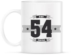 printfashion b-day-54-dark-lightgrey - Bögre - Fehér (790561)