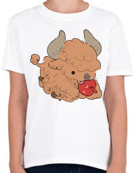 printfashion Bika - Gyerek póló - Fehér (13934205)