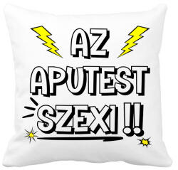printfashion Aputest - Párnahuzat, Díszpárnahuzat - Fehér (7032218)