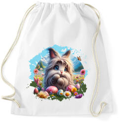 printfashion Húsvéti nyuszi - Sportzsák, Tornazsák - Fehér (15847985)