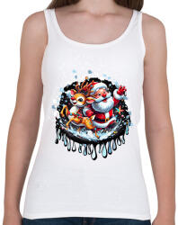 printfashion Mikulás - Női atléta - Fehér (14944976)