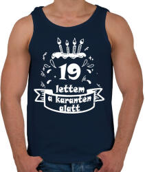 printfashion 19 lettem - Férfi atléta - Sötétkék (2496234)