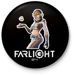 printfashion Farlight84 - Syfer - Kitűző, hűtőmágnes - Fekete (16029922)