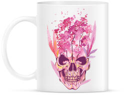 printfashion Tavaszi koponya - Bögre - Fehér (1526880)