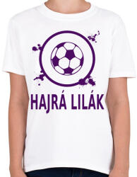 printfashion HAJRÁ LILÁK - Gyerek póló - Fehér (7052052)