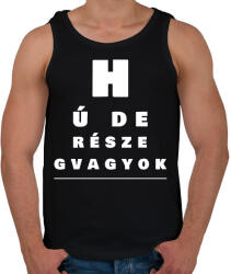 printfashion HÚ DE RÉSZEG VAGYOK - Férfi atléta - Fekete (10489304)