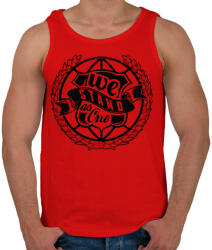 printfashion Együtt - Férfi atléta - Piros (46192)