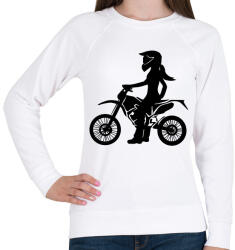 printfashion enduroscsaj - Női pulóver - Fehér (2900050)
