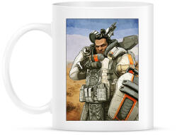 printfashion Gibraltar - Apex Legends - Bögre - Fehér (1371534)