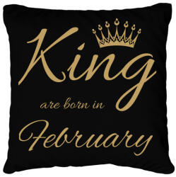 printfashion king - Párnahuzat, Díszpárnahuzat - Fekete (4666565)